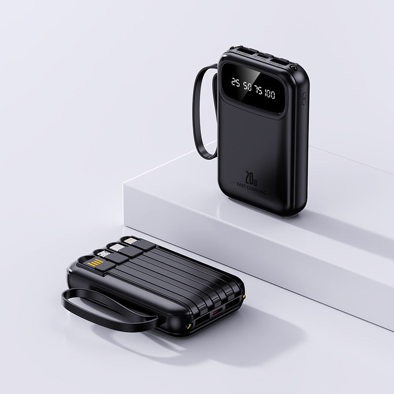 Power Bank Digital Display Power Bank QC3.0+PD 20W