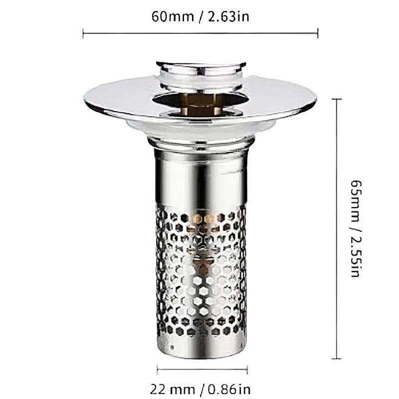 Universal Pop-Up Basin Drain Stopper
