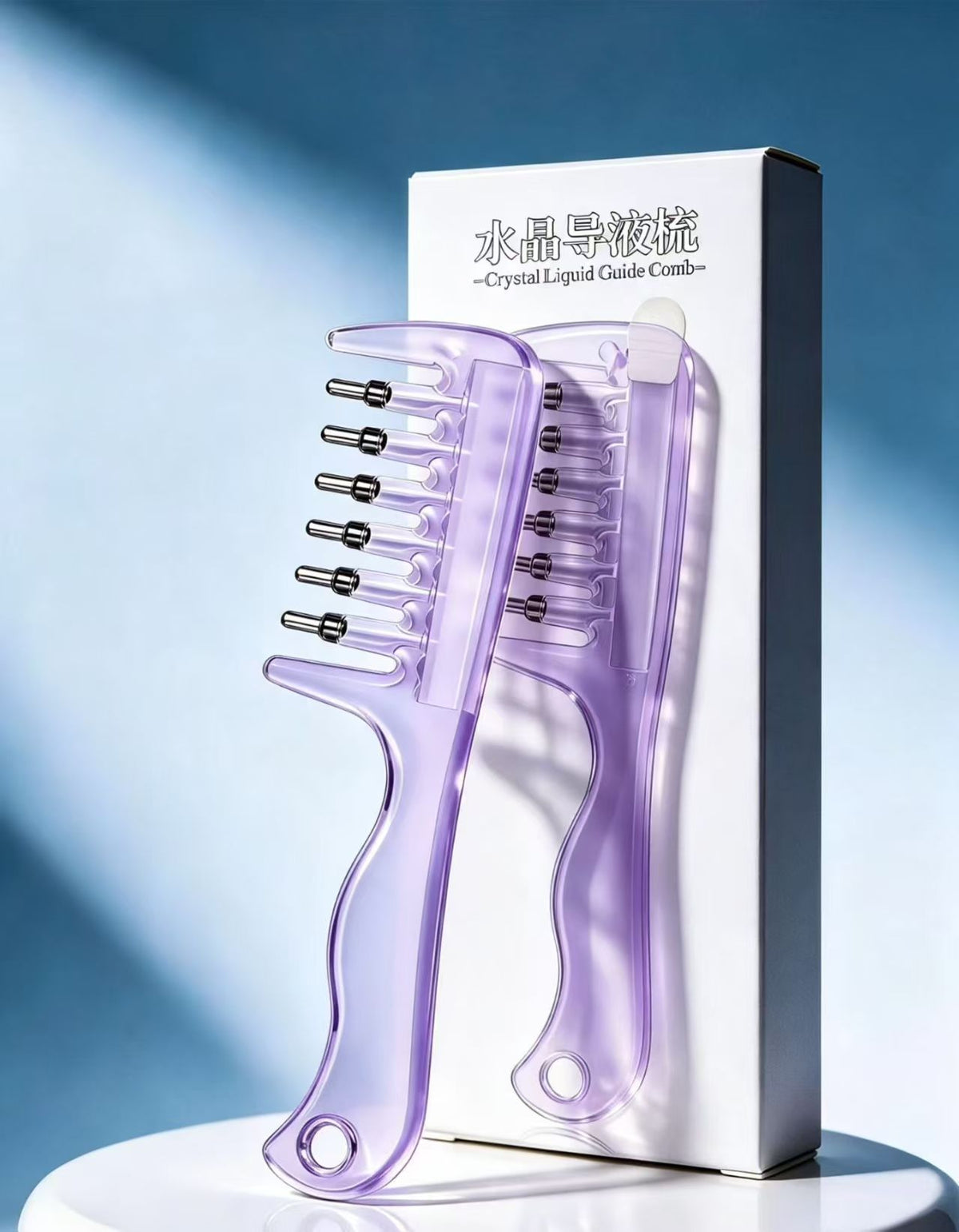 Comb Massager for Liquid Application