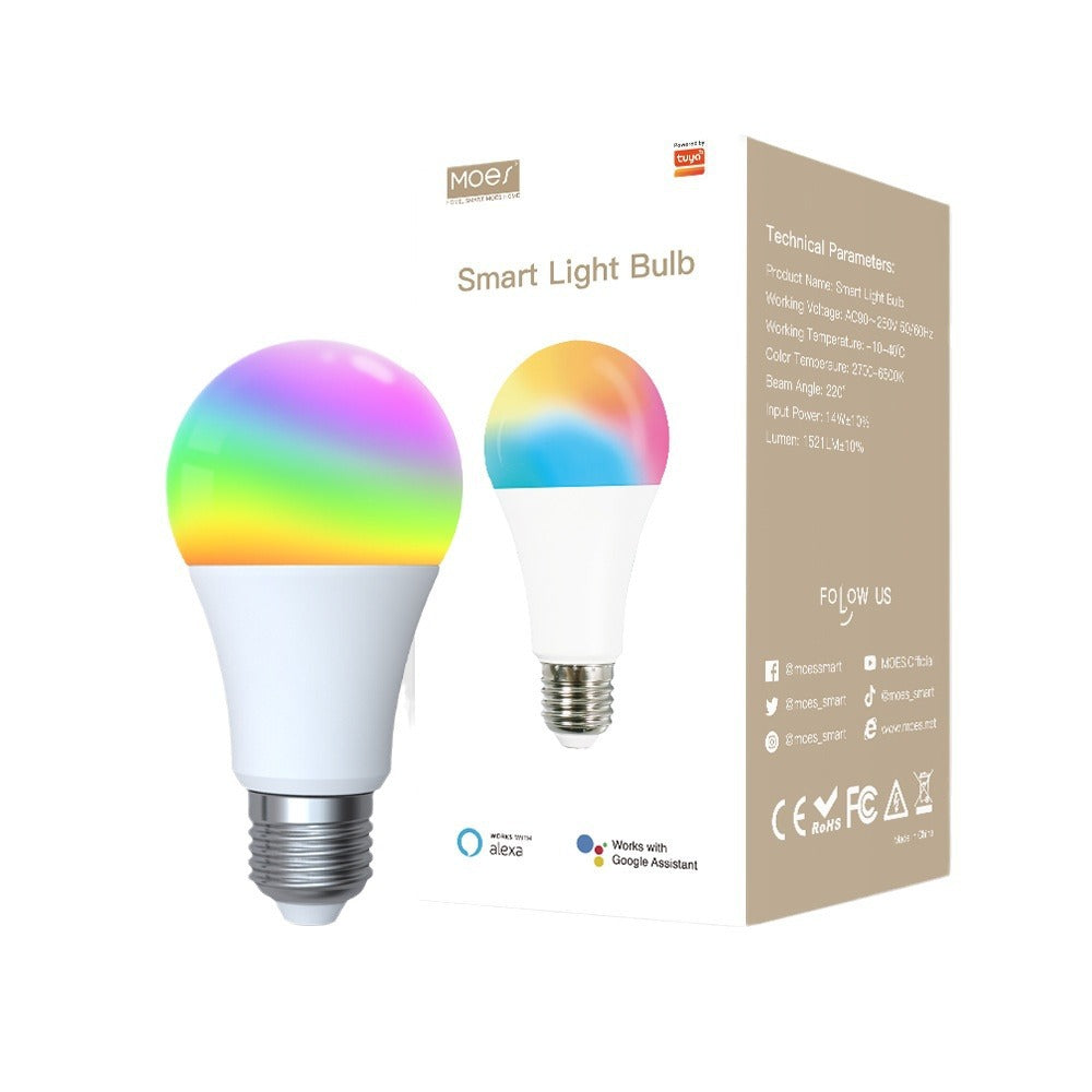 WiFi Smart LED Bulb RGB Dimmable Music Sync