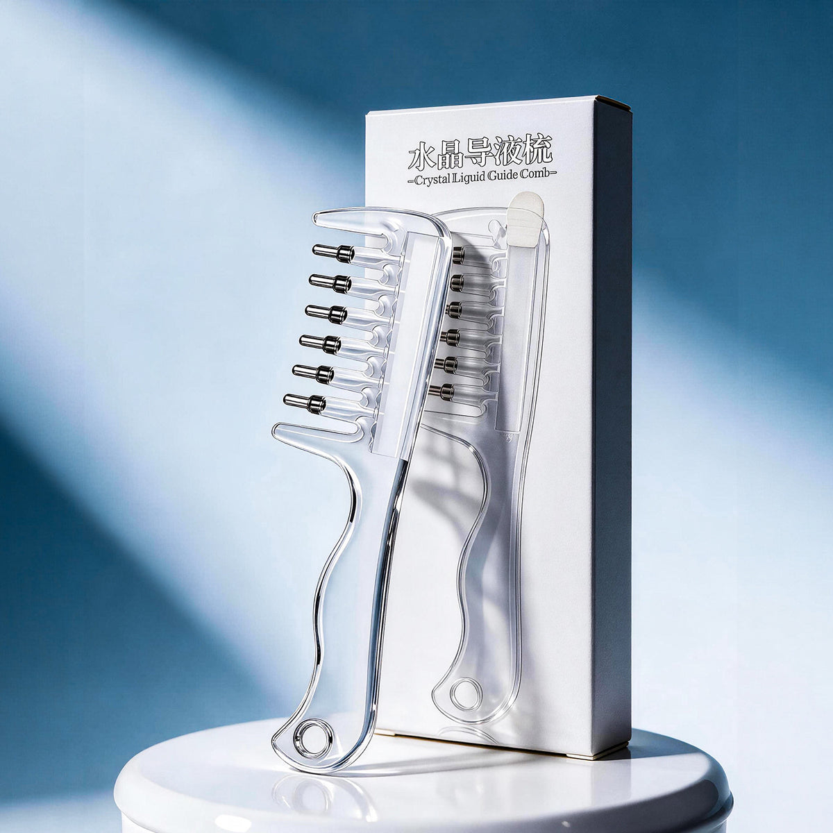 Comb Massager for Liquid Application