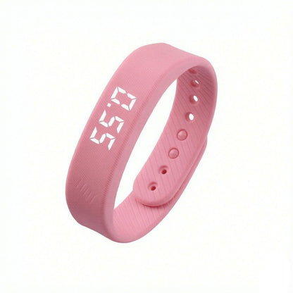 Smart Fitness Bracelet with Round Color Display