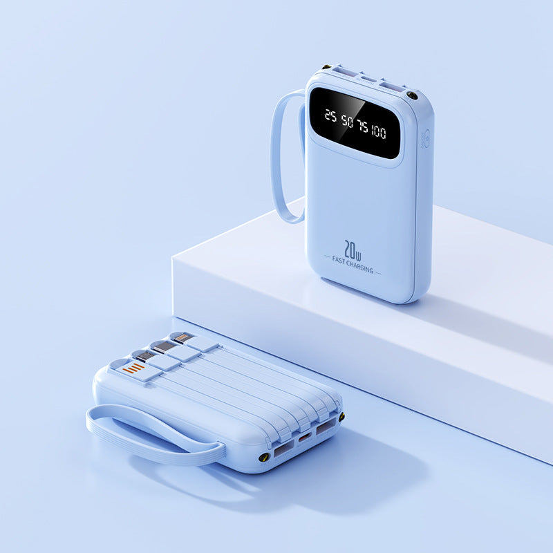 Power Bank Digital Display Power Bank QC3.0+PD 20W