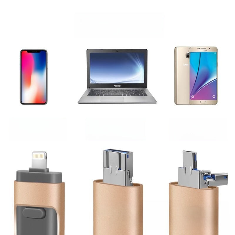 USB-C Flash Drive Storage