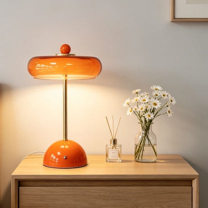 Mushroom-shaped table lamp