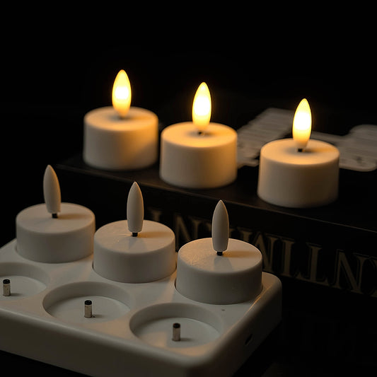 Rechargeable Remote Control LED Flameless Candles