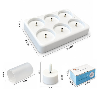 Rechargeable Remote Control LED Flameless Candles