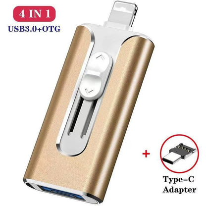 USB-C Flash Drive Storage