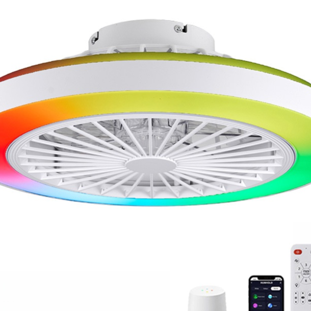 Modern  Smart Ceiling Fan Light