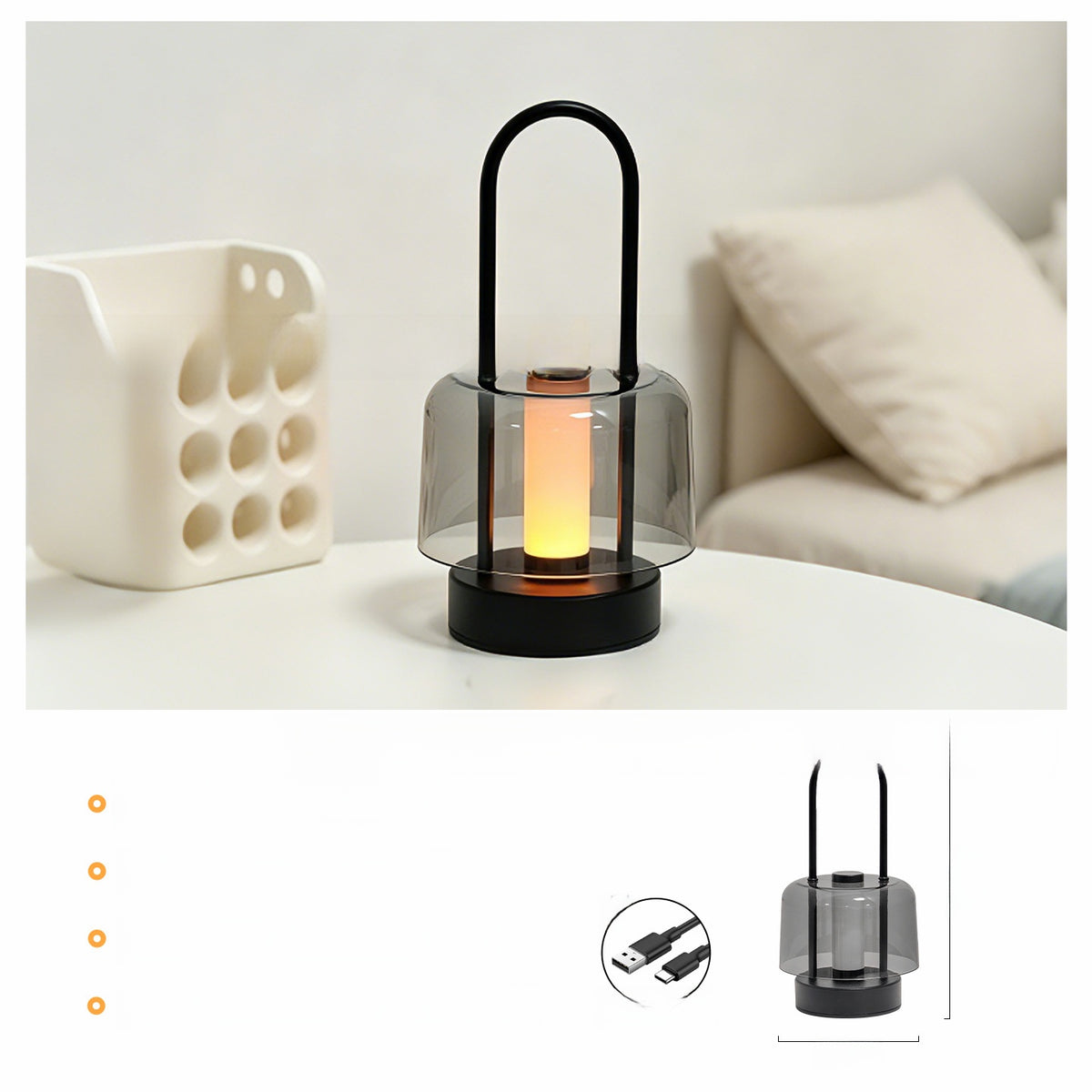 Portable Rechargeable LED Camping Lantern
