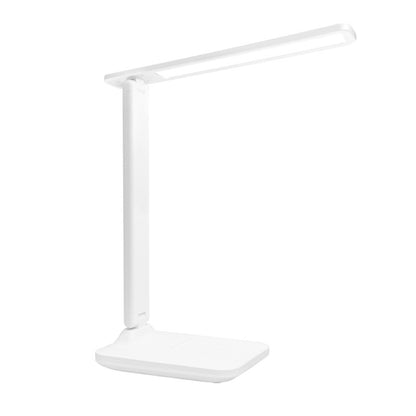 Foldable desk lamp with LED lighting