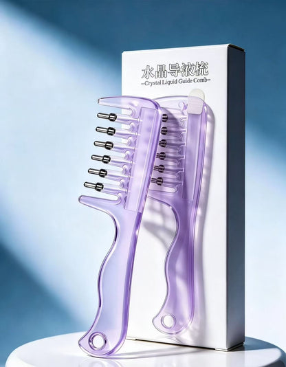 Comb Massager for Liquid Application