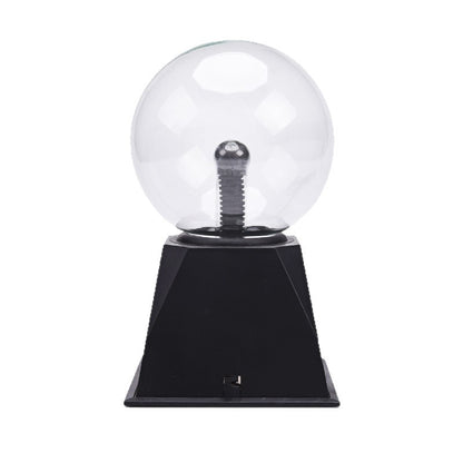 Interactive Plasma Ball Lamp – Touch & Sound Reactive, Futuristic Desktop Light