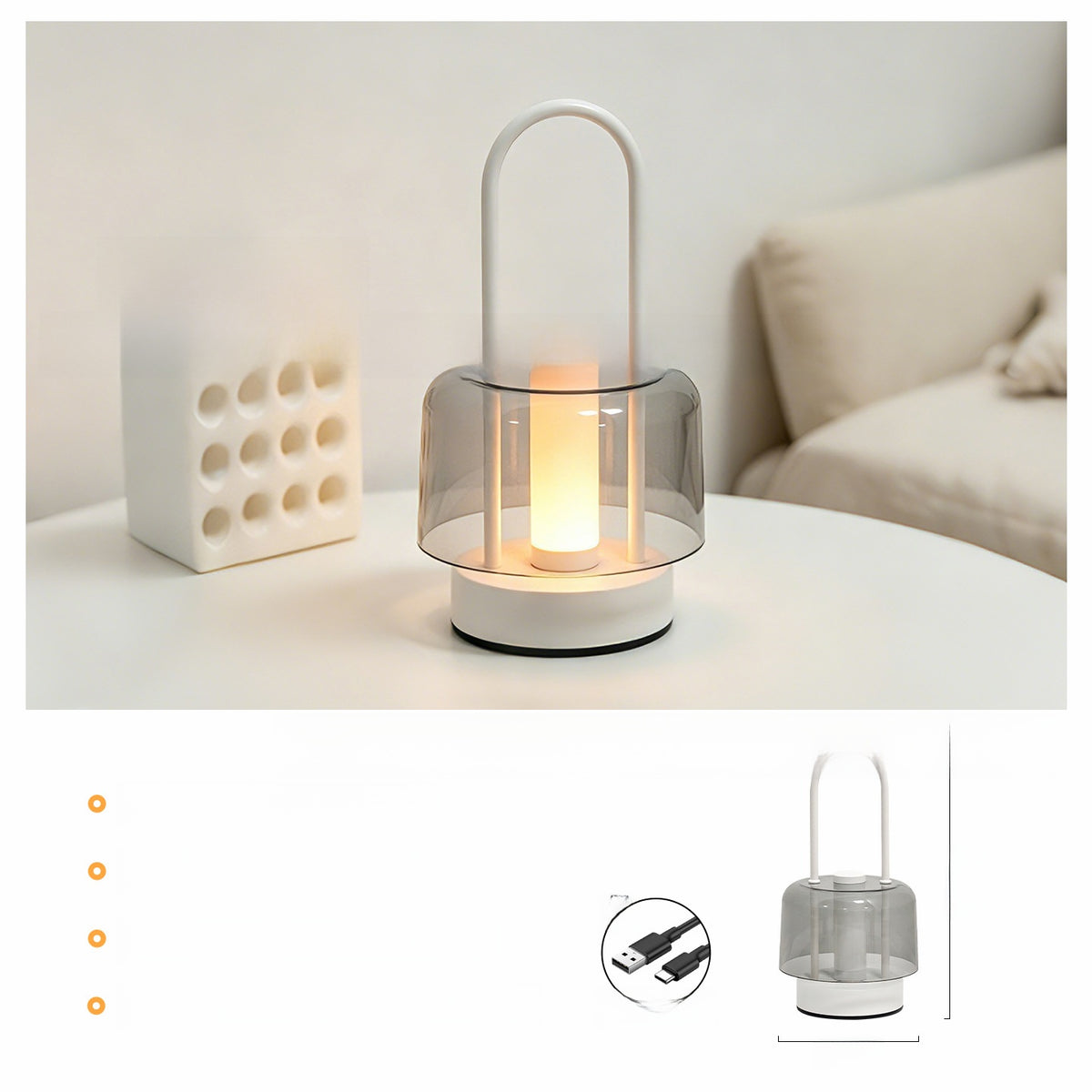 Portable Rechargeable LED Camping Lantern