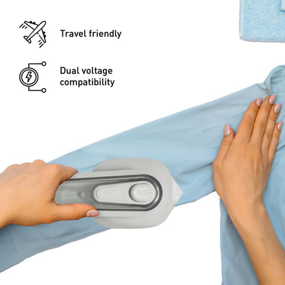 🧺 Pursonic Ultimate Laundry Care Bundle – Travel Steamer, Mini Iron, Fabric Shaver & More!