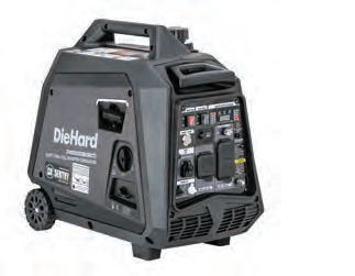 DieHard 5000W Dual Fuel Inverter Generator with Remote Start, CO Alert & Parallel Capability