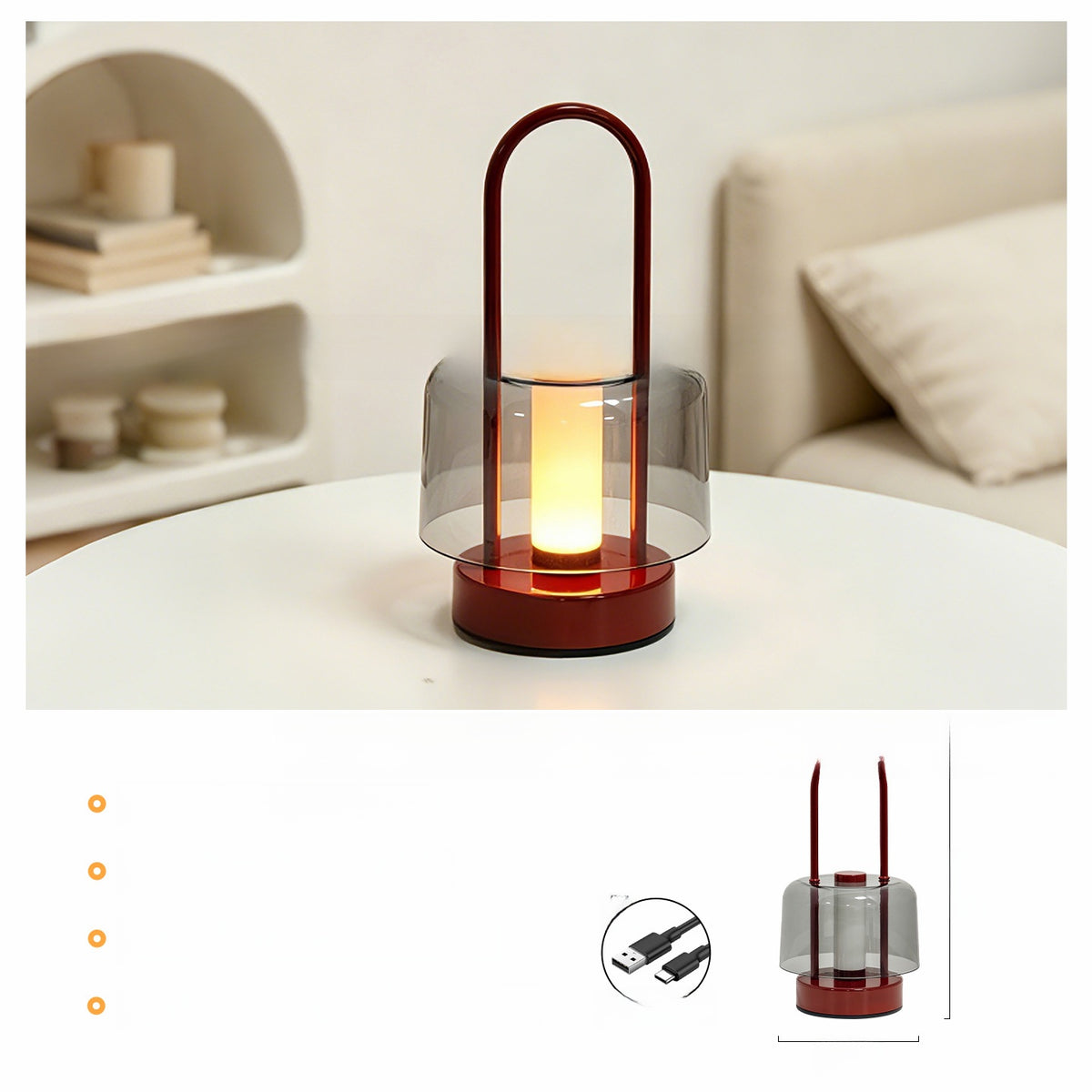 Portable Rechargeable LED Camping Lantern