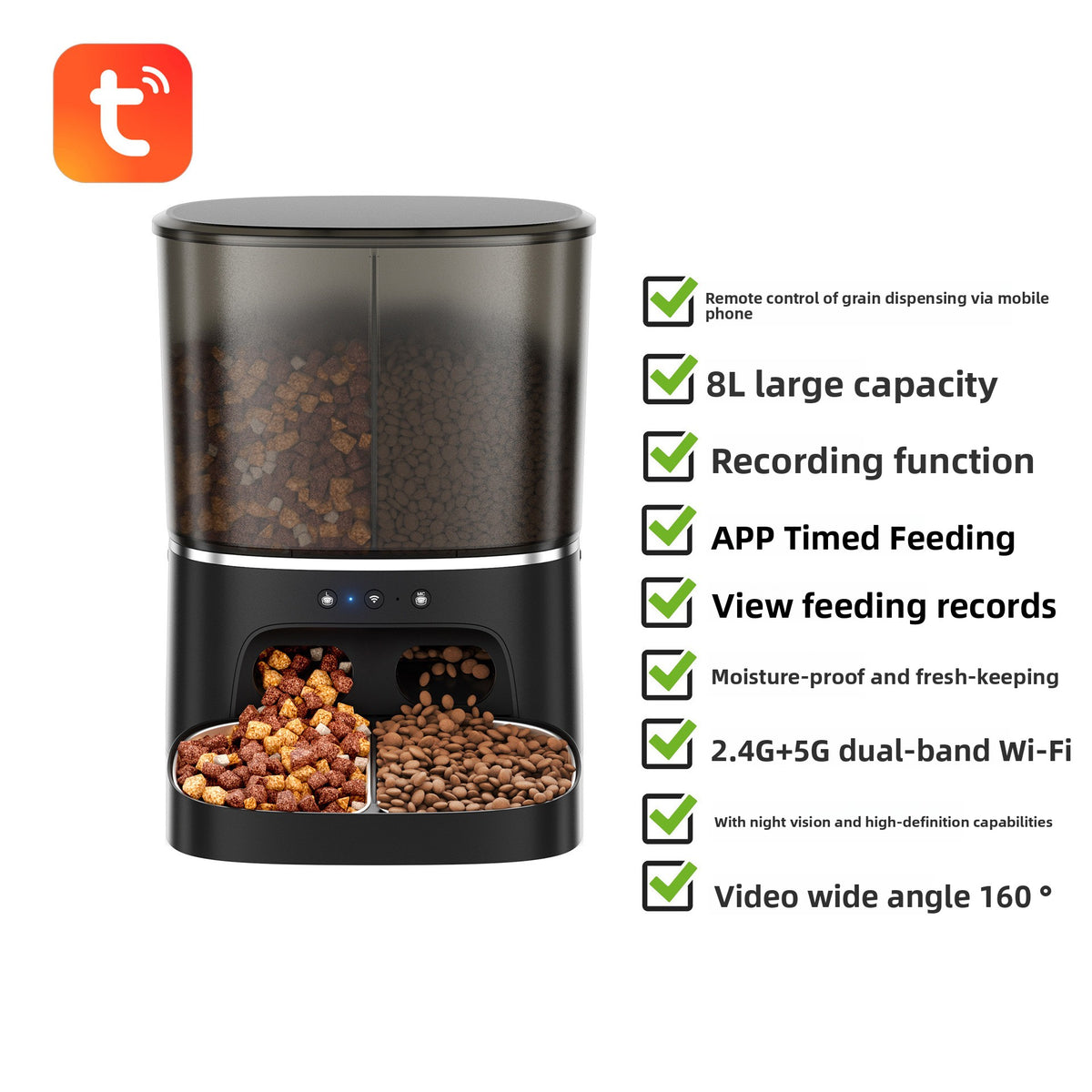 Smart Pet Feeder with Camera
