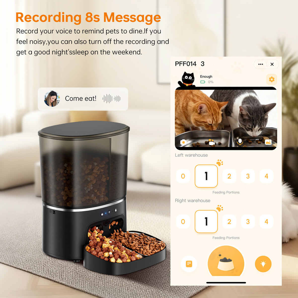 Smart Pet Feeder with Camera