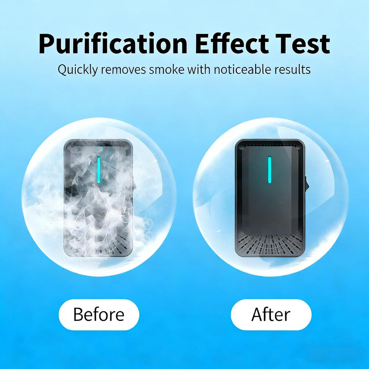 Plug-In Negative Ion Home & Pet Air Purifier