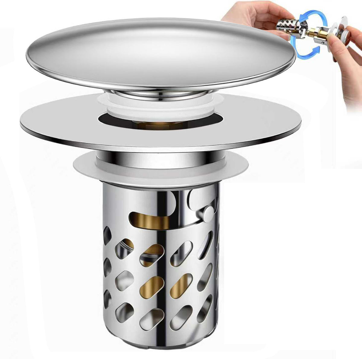 Universal Pop-Up Basin Drain Stopper