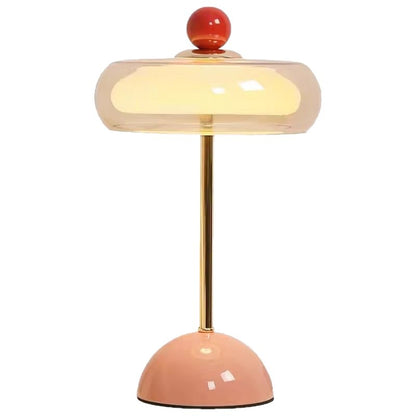 Mushroom-shaped table lamp