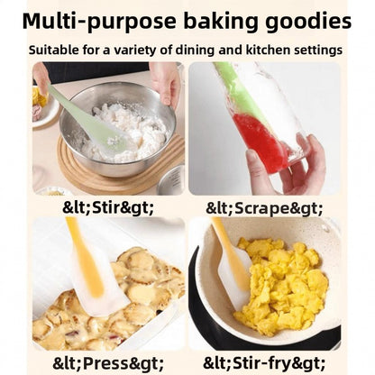 Multipurpose Silicone Scraper Spatula Kitchen Tool