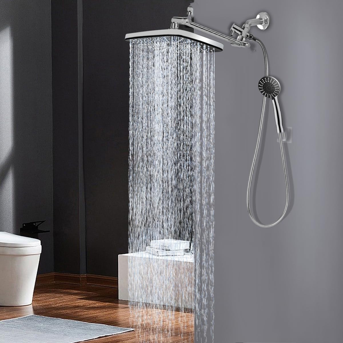Multifunctional Stainless Steel Handheld Shower