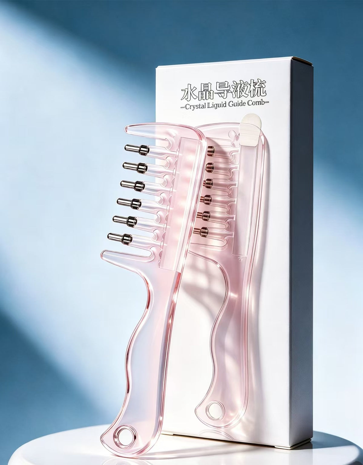 Comb Massager for Liquid Application