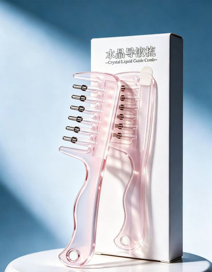 Comb Massager for Liquid Application