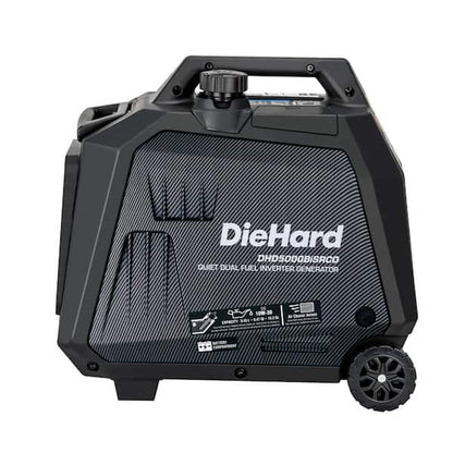 DieHard 5000W Dual Fuel Inverter Generator with Remote Start, CO Alert & Parallel Capability